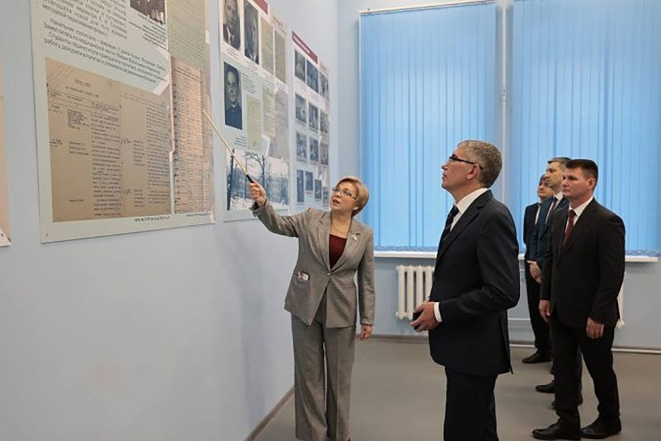 В Туле открыли мемориально-выставочное пространство «Листья памяти»