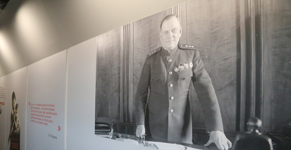 В Музее железных дорог открылась выставка «Генерал Хрулёв — великий труженик Победы»