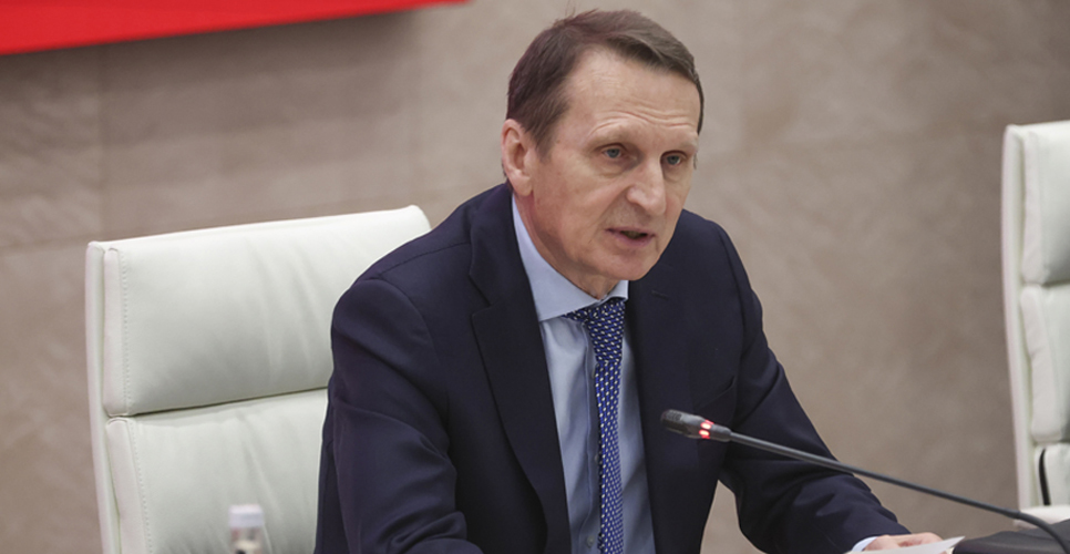 С.Е. Нарышкин на презентации серии документальных сборников «Республики – фронту. 1941–1945»