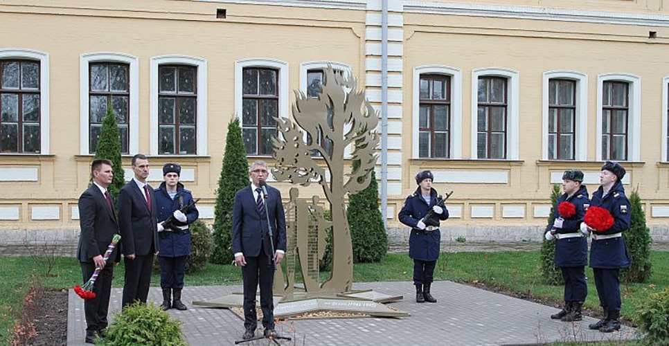 В Туле открыли мемориально-выставочное пространство «Листья памяти»