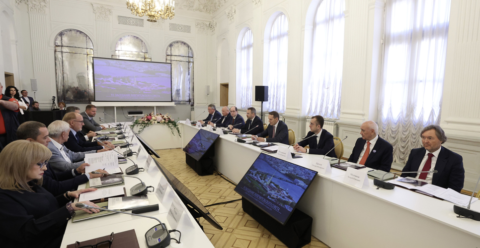 В Особняке Румянцева прошло заседание Попечительского совета Музея истории Питера