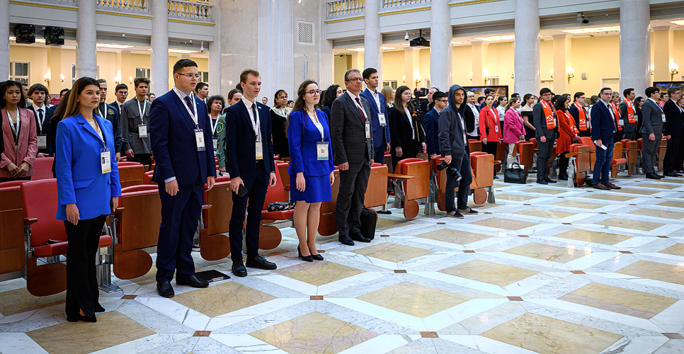 В Президентской библиотеке состоялся молодёжный исторический форум «Герои Отечества»
