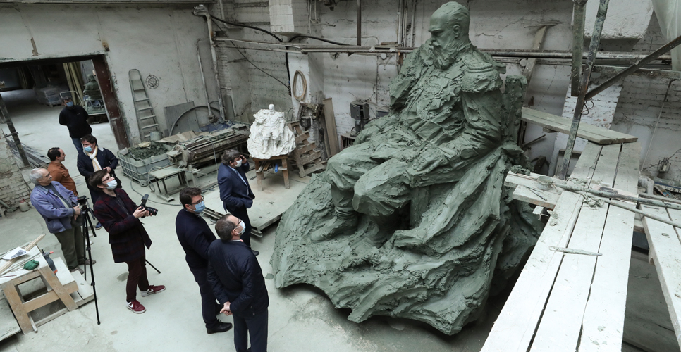 5 мая 2020 года состоялась приёмка модели памятника Александру III