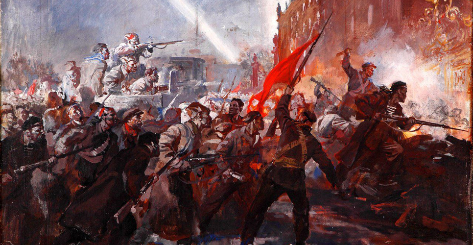 7 ноября 1917 года большевики свергли Временное правительство