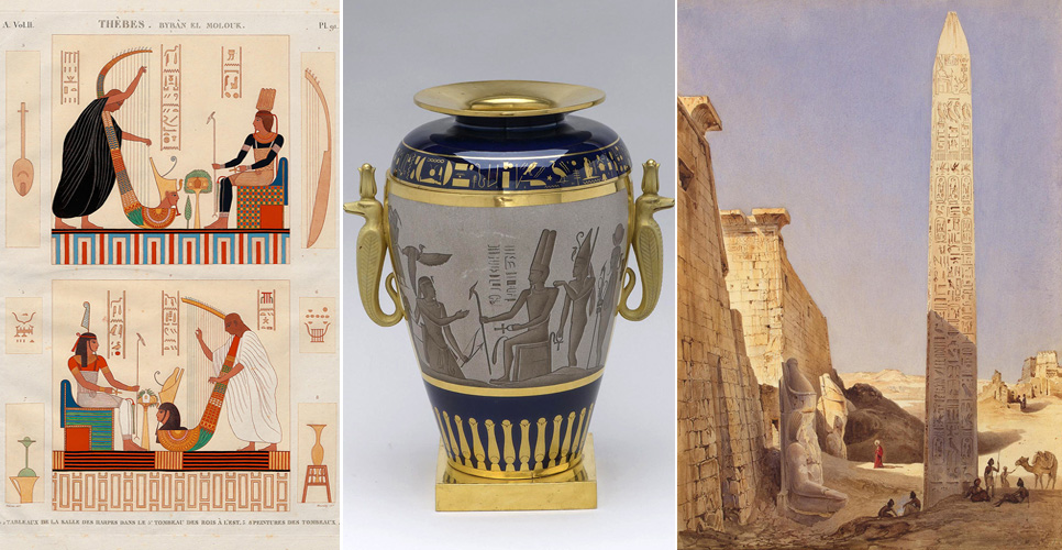 Государственный Эрмитаж представил выставку «Египтомания»