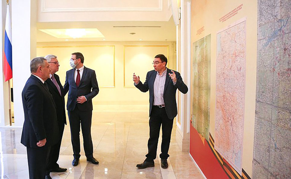 Выставка «Карты Победы» открылась в Совете Федерации