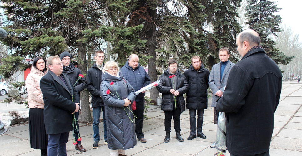 В ДНР состоялось мероприятие, посвящённое международному Дню юного героя-антифашиста