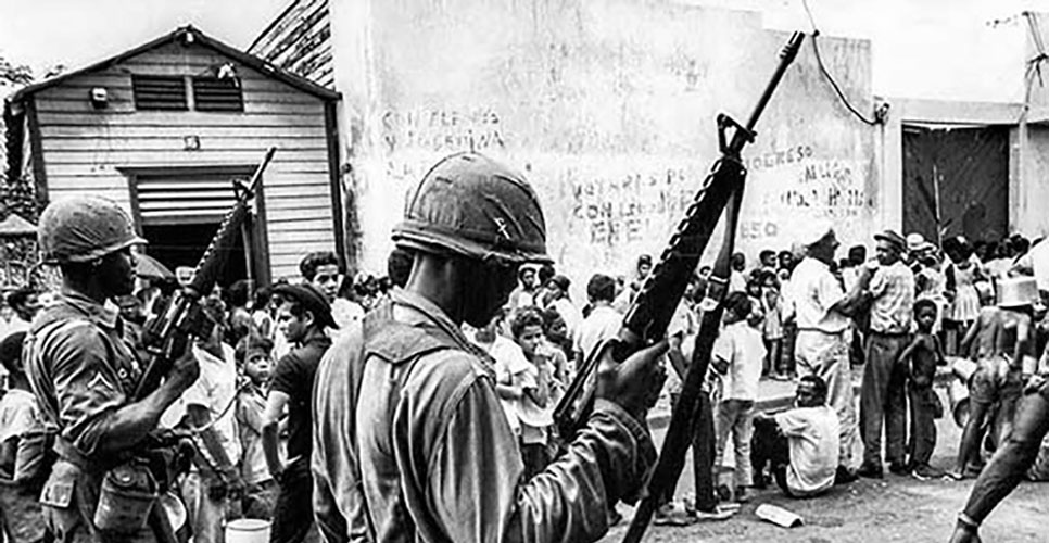 28 апреля 1965 года войска США вторглись в Доминиканскую Республику
