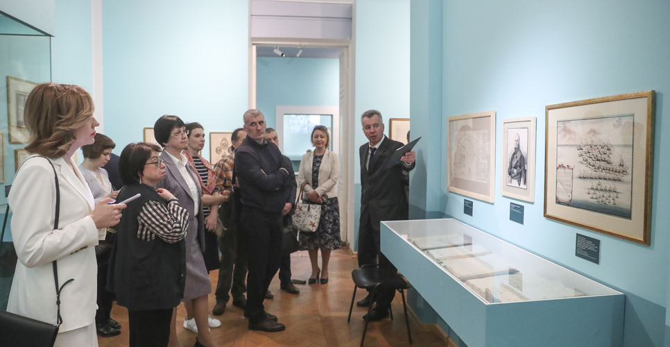 В Выставочном зале федеральных архивов открылась выставка «Екатеринина держава»