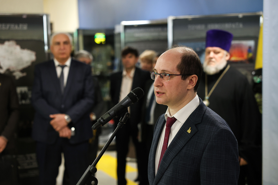 В Ставрополе состоялось открытие выставки «Чужие и СВОи. Обличия и лица»