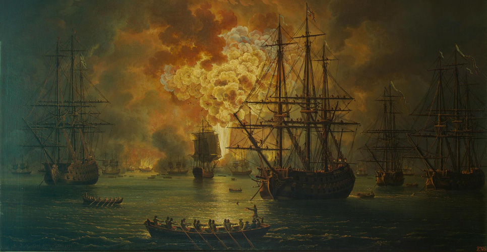 7 июля (26 июня) 1770 года завершилось Чесменское сражение, в котором русский флот одержал победу