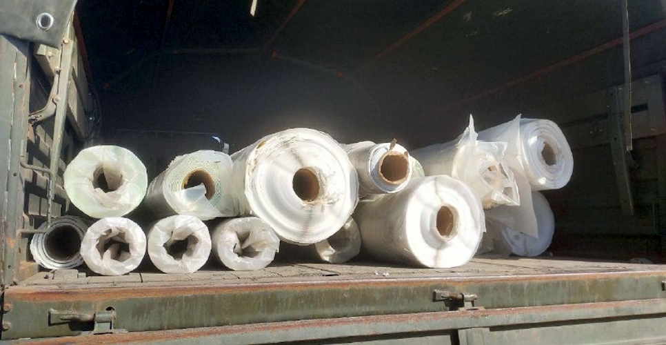 Из Орла в зону специальной военной операции отправили партию строительного материала