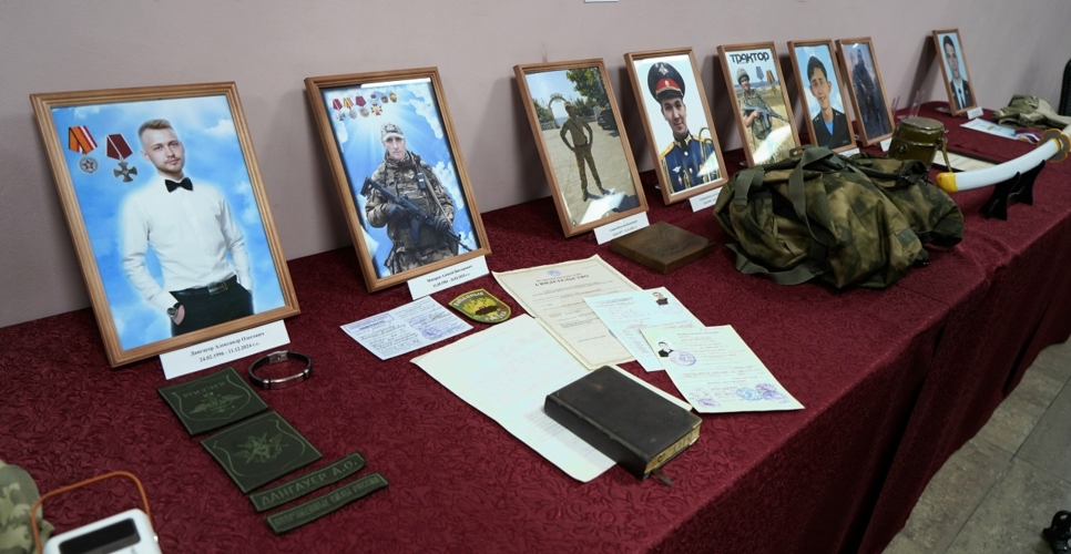Гродековскому музею передали личные вещи 18 героев СВО с Дальнего Востока
