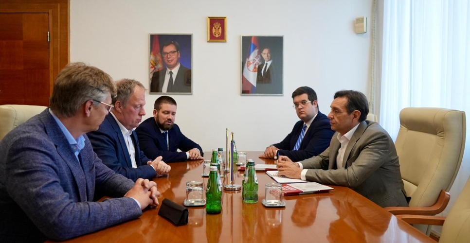 Руководитель представительства РИО в Сербии Александр Вулин встретился с российскими учёными