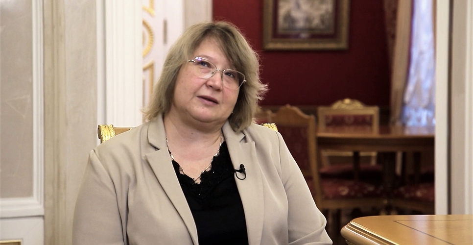 Мария Пономарёва приняла участие в съёмках программы «Новороссия»