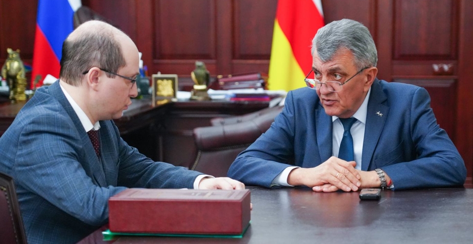 Руслан Гагкуев и Сергей Меняйло обсудили вопросы сотрудничества