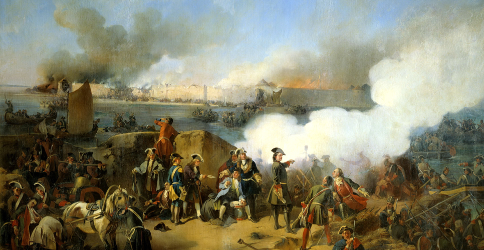 22 октября 1702 года русские войска взяли шведскую крепость Нотебург
