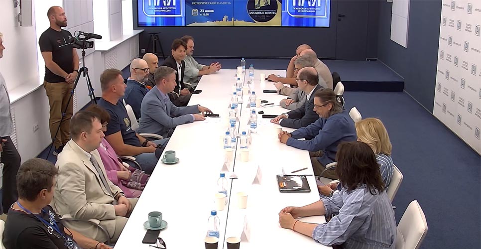 В Пскове состоялся круглый стол, посвящённый роли документального кино в историческом просвещении