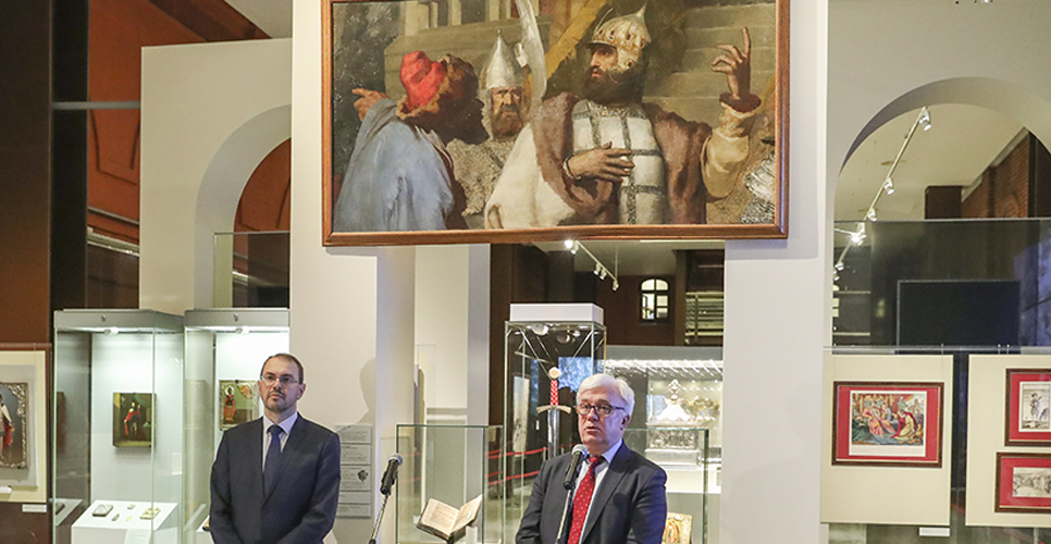 В Историческом музее открылась выставка «Святой благоверный князь Александр Невский»
