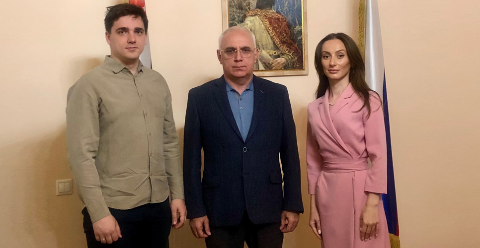 Председатель представительства РИО в Абхазии встретилась с Послом Абхазии в России