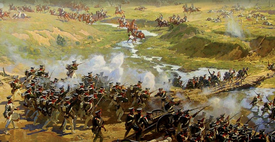 29 августа 1912 года в Москве была представлена панорама «Бородинская битва»