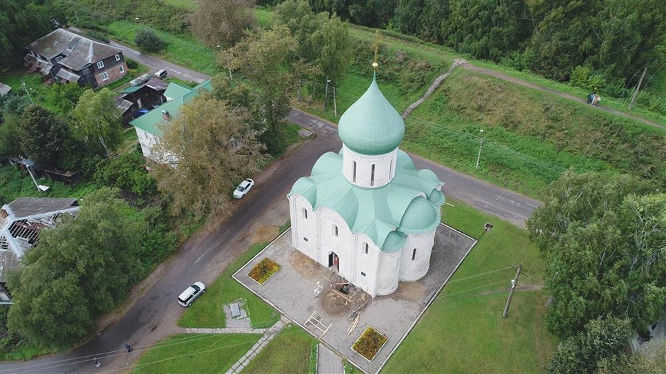 Спасо-Преображенский собор в Переславле. Вид с юго-востока