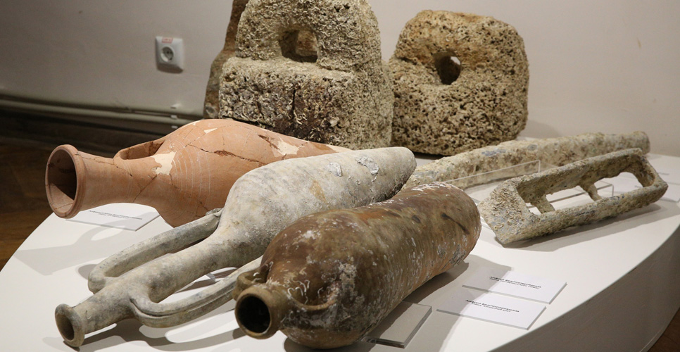 В Херсонесе начала работу выставка «Цифровые технологии и подводная археология»