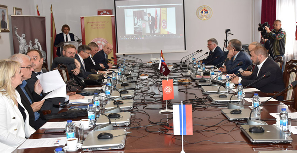 В Университете в Восточном Сараево прошла дискуссия «Россия, Украина и балканские параллели»