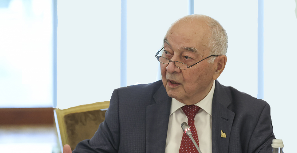 Член Президиума РИО Доку Гапурович Завгаев отмечает свой 85-летний юбилей