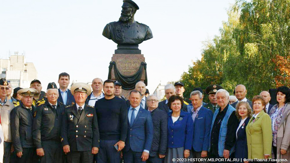 Мероприятия, посвящённые 180-летию Михаила Дмитриевича Скобелева состоялись в Рязани  