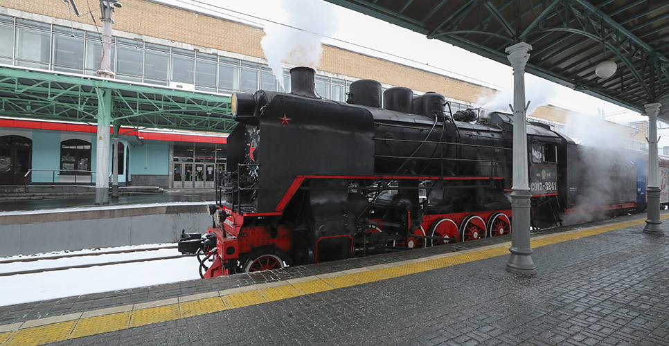 Передвижной музей «Поезд Победы» вернулся в Москву