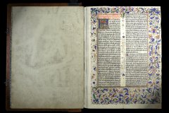 Библия Гутенберга, т. 1 Biblia. T. 1. Mainz: Johann Gutenberg, 1454/1455 — non post Aug. 1456.